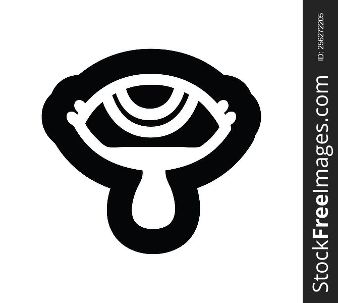 crying eye icon symbol