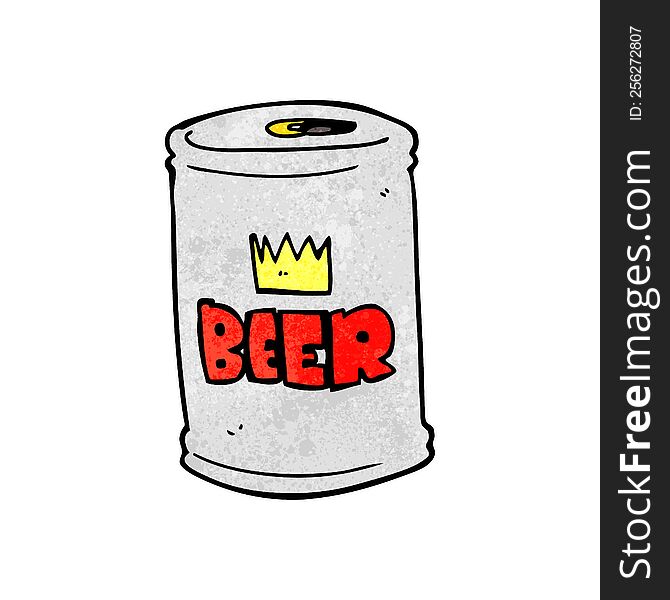 cartoon beer can