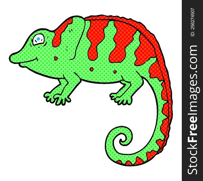 Cartoon Chameleon