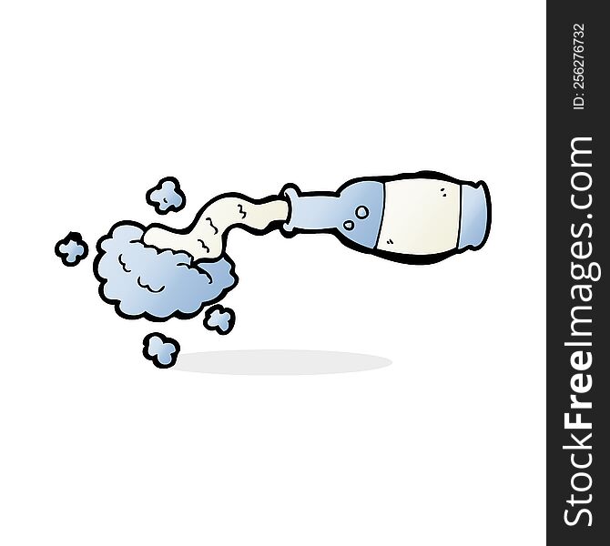 cartoon spilled bottle