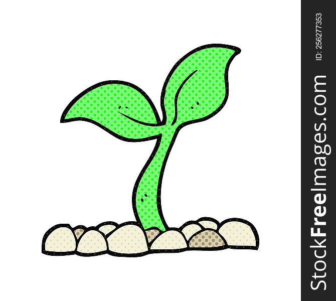 Cartoon Seedling