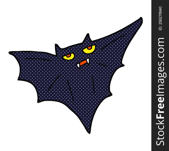 Cartoon Halloween Bat
