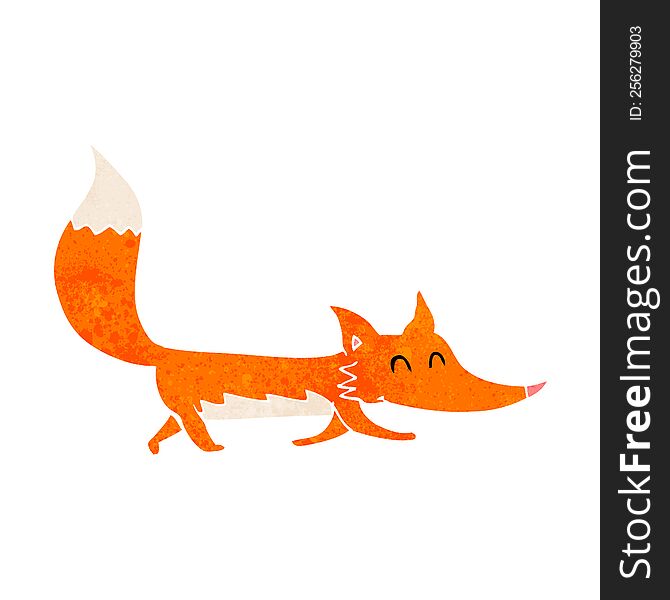 Cartoon Little Fox