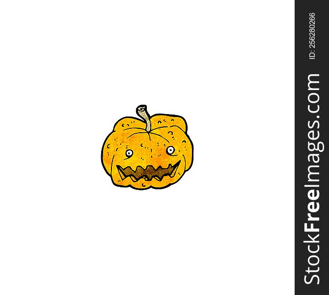 cartoon pumpkin