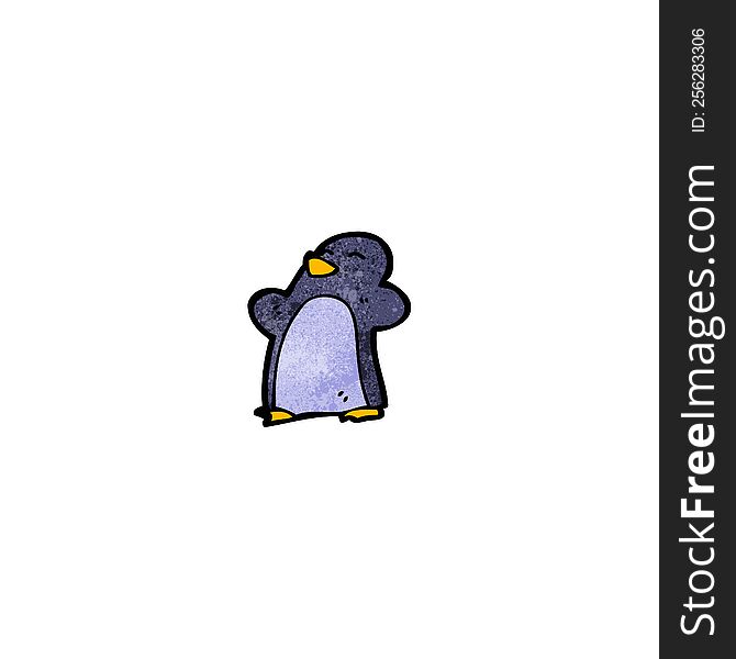 cartoon penguin