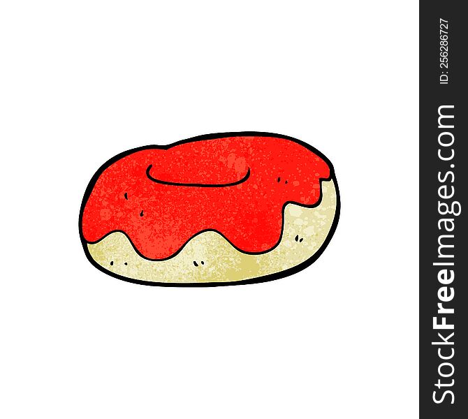 cartoon donut