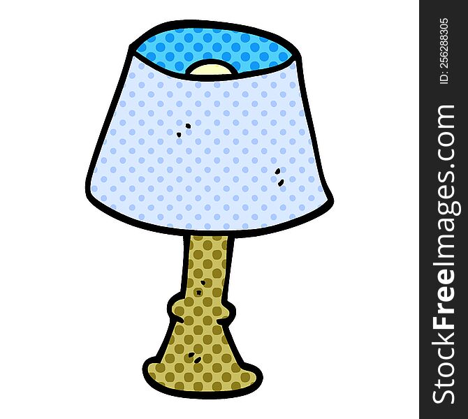 cartoon doodle regular lamp