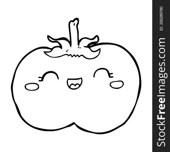 Cartoon Tomato