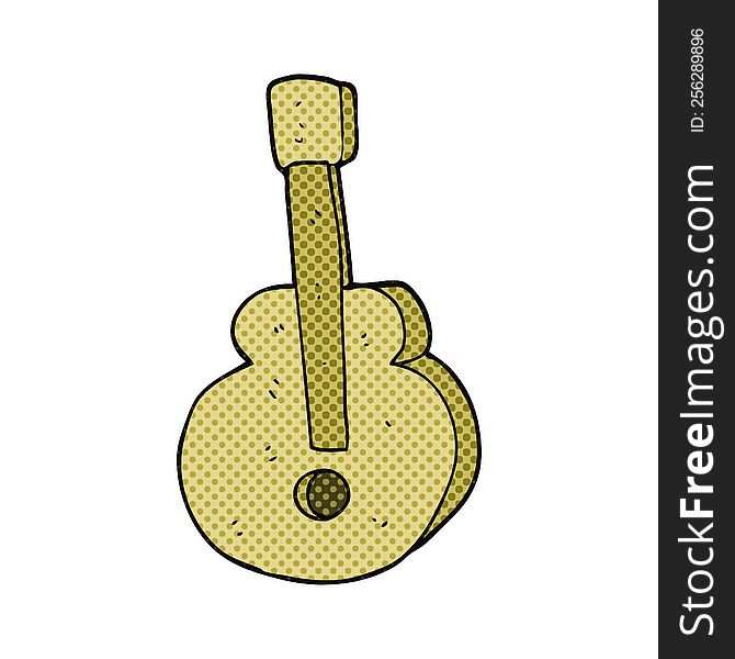 Cartoon Guitar