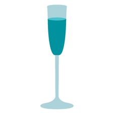 Champagne Flute Stock Images