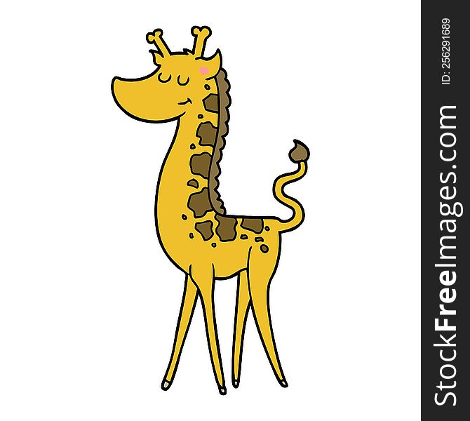 Cartoon Giraffe