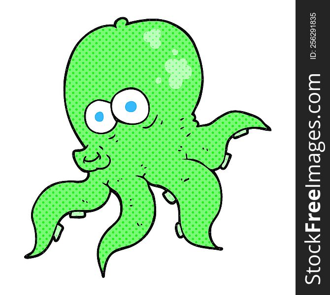 Cartoon Octopus