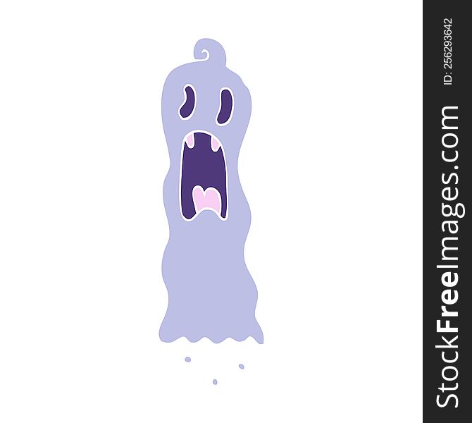 cartoon doodle spooky ghost