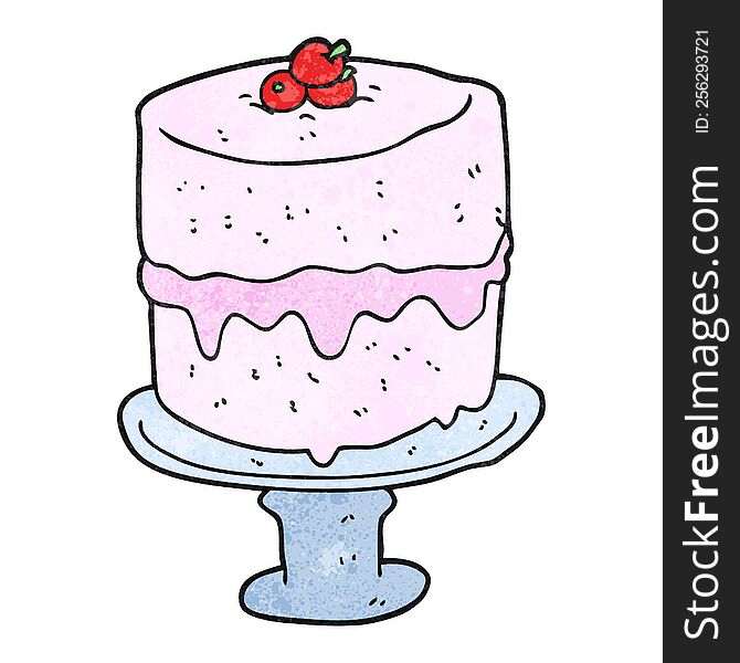 Textured Cartoon Cake