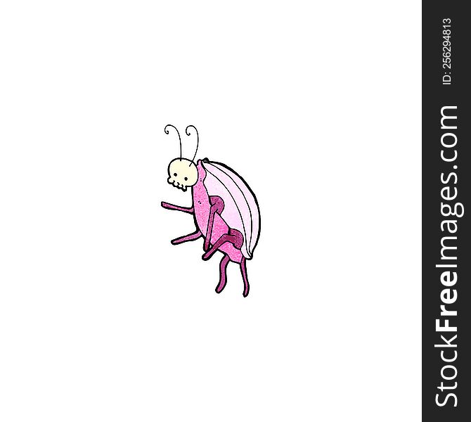 spooky beetle cartoon