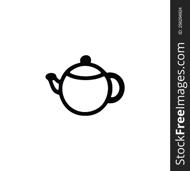 tea pot icon symbol