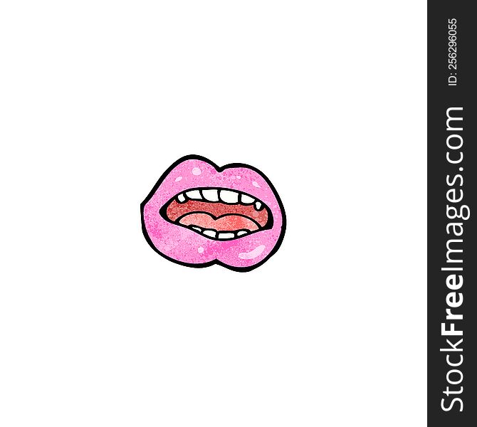 Cartoon Lips