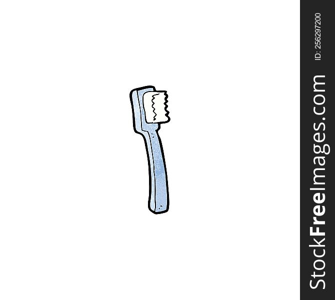 cartoon tooth brush