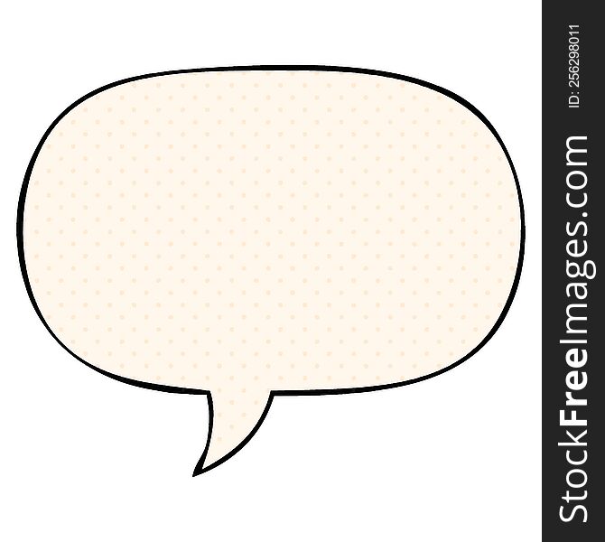cartoon speech bubble in comic book style and speech bubble in comic book style