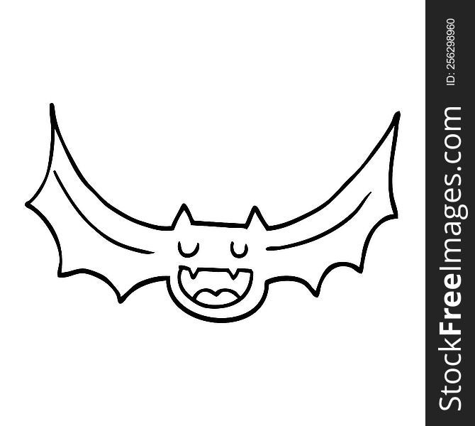 cartoon bat