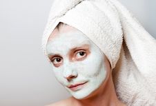 Spa Facial Mask Royalty Free Stock Photos Spa Facial Mask Royalty Free Stock Photos