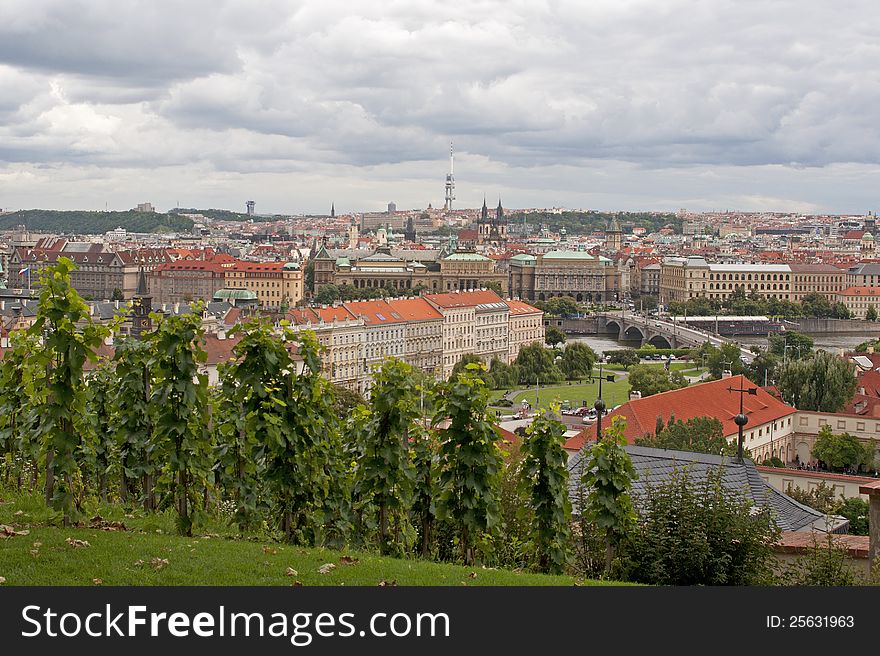 Prague cityscape