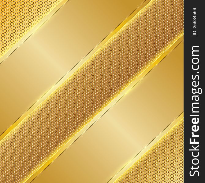 Abstract business golden grid background. Abstract business golden grid background