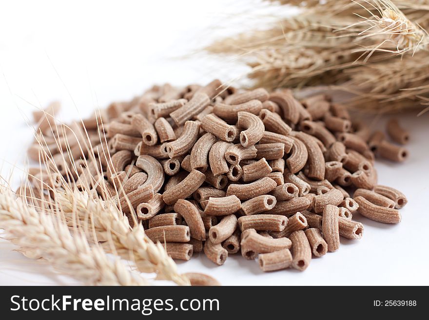 Wholemeal pasta macro