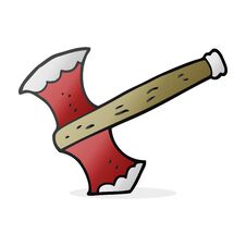Cartoon Axe Royalty Free Stock Images