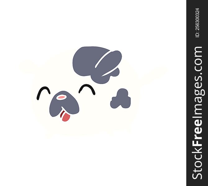 cartoon kawaii cute patch dog