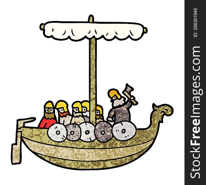 cartoon vikings sailing. cartoon vikings sailing