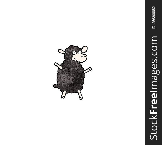 Black Sheep Cartoon