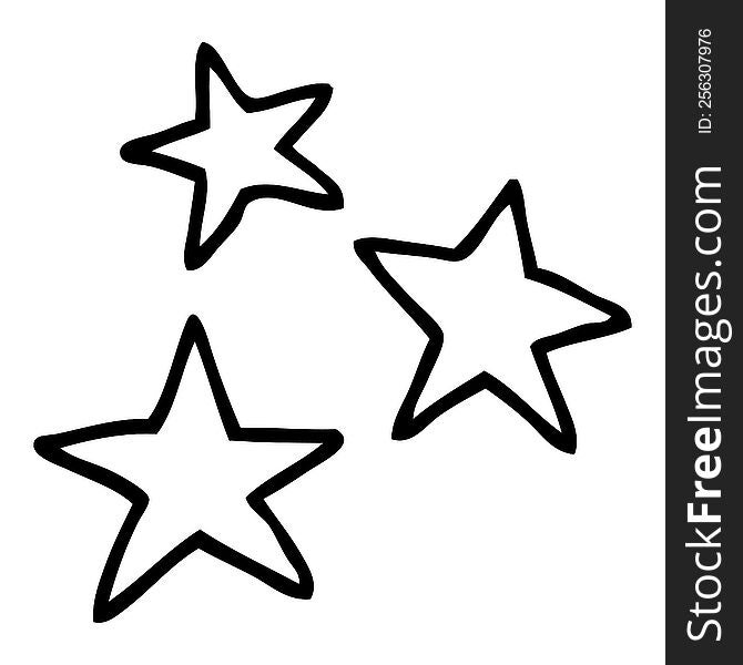 cartoon star symbols