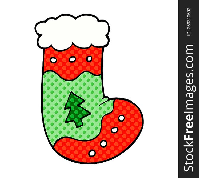 Cartoon Doodle Christmas Stockings