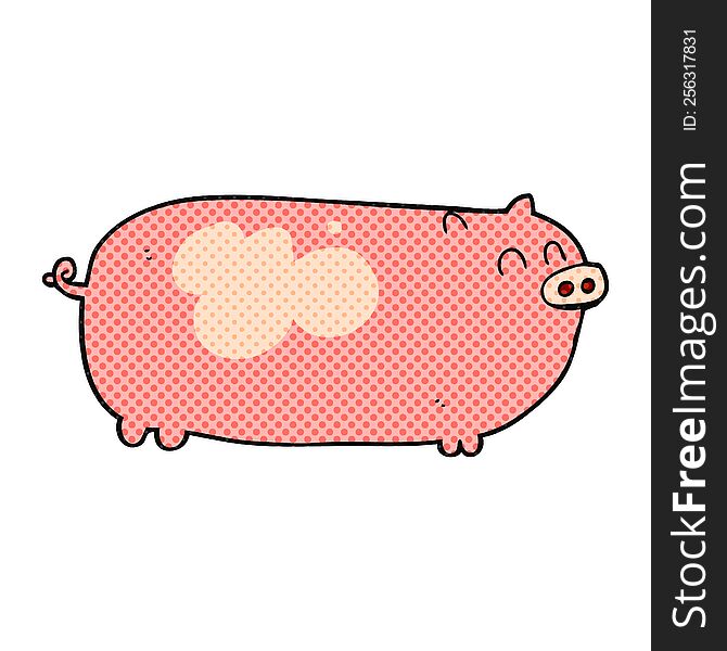 Cartoon Pig