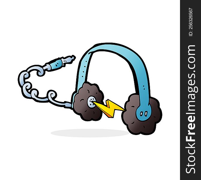 Cartoon Headphones