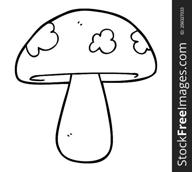 Cartoon Mushroom