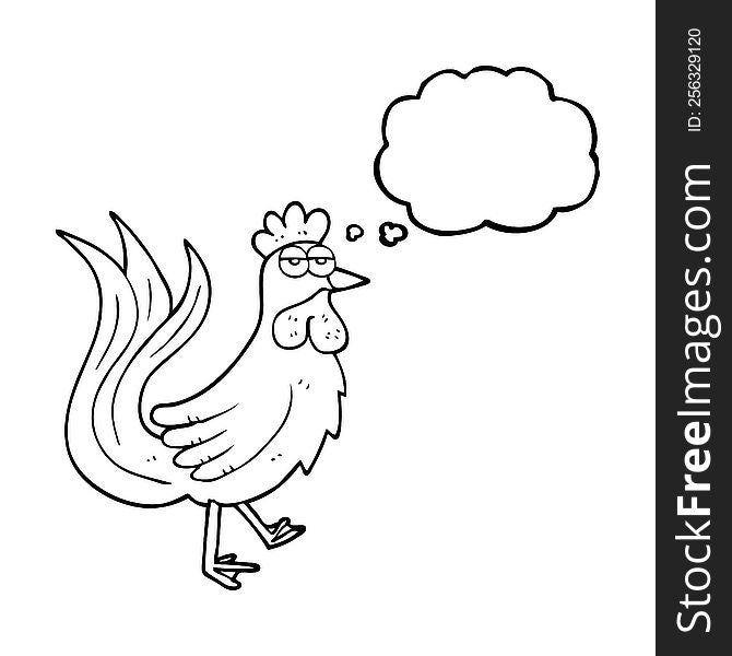 thought bubble cartoon cock