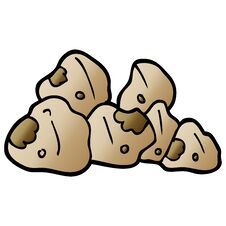 Cartoon Doodle Boulders Royalty Free Stock Photos Cartoon Doodle Boulders Royalty Free Stock Photos