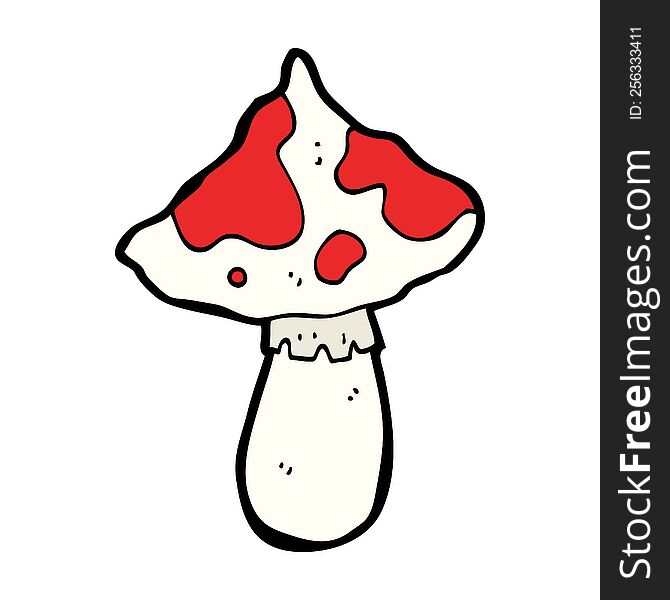 Cartoon Toadstool