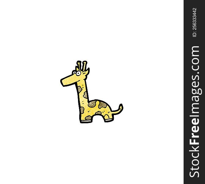 funny cartoon giraffe