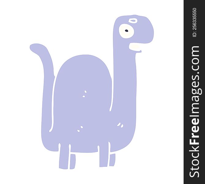 Cartoon Doodle Prehistoric Dinosaur