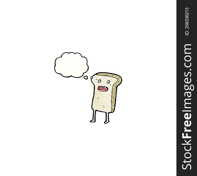Sliced Bread Cartoon Character
