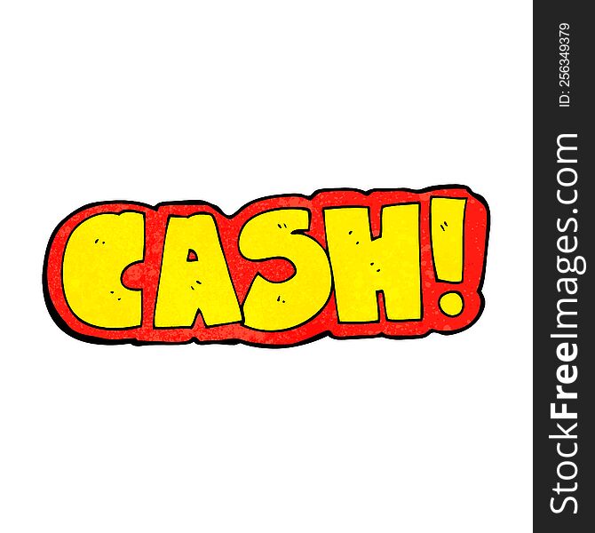 cartoon cash symbol