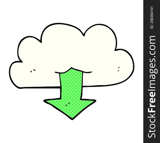 Cartoon Download From The Cloud