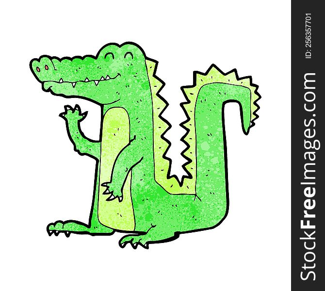 Cartoon Crocodile