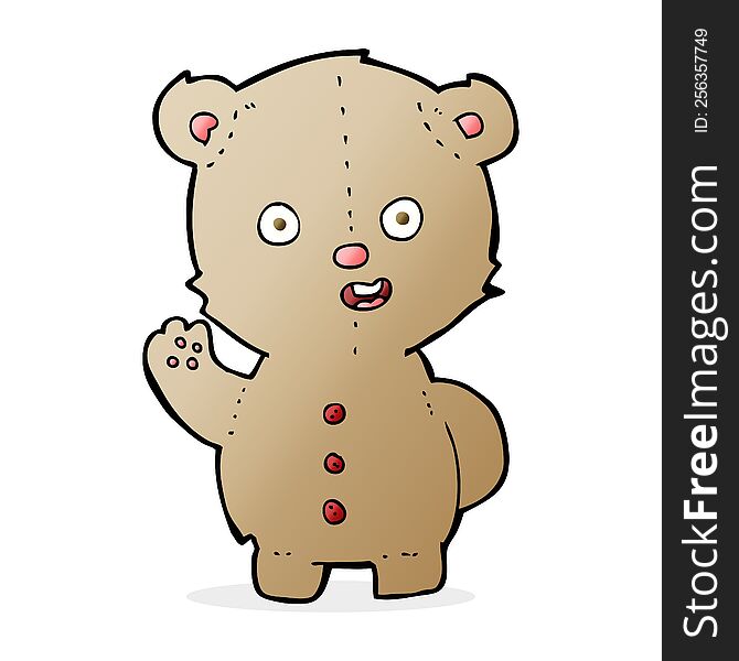 cartoon teddy bear