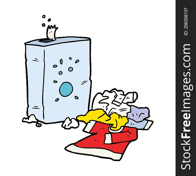 cartoon washing powder and laundry. cartoon washing powder and laundry