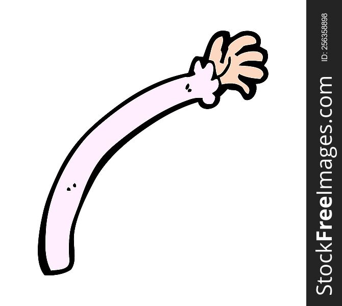 cartoon arm