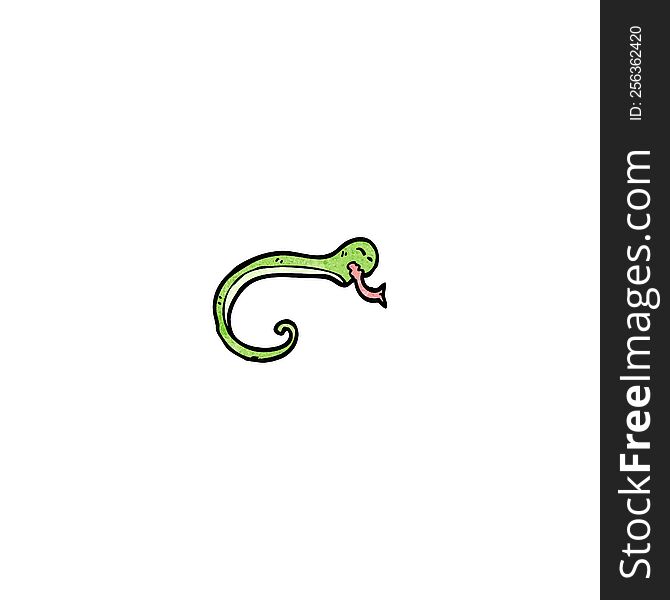 cartoon snake